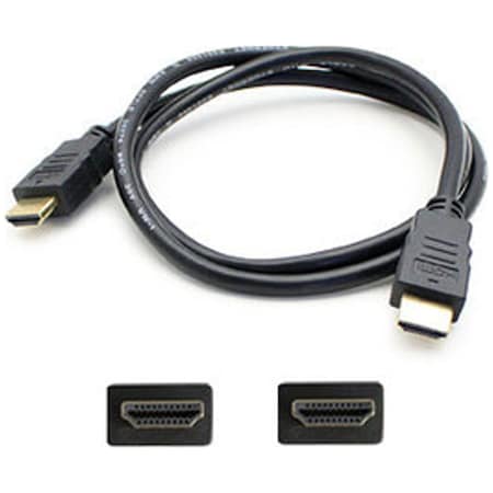Add-On Addon 1.82M (6.00Ft) Hdmi 1.4 Male To Male Black Cable HDMIHSMM6